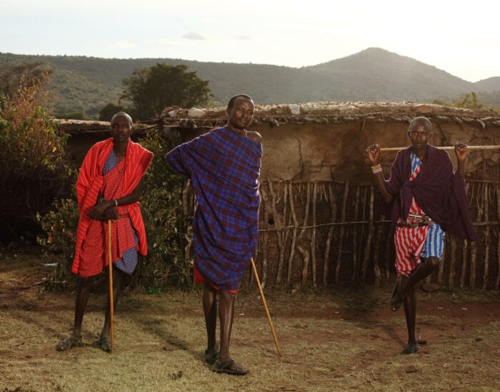 maasai holding rungus